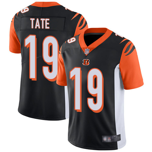 Cincinnati Bengals Limited Black Men Auden Tate Home Jersey NFL Footballl #19 Vapor Untouchable->cincinnati bengals->NFL Jersey